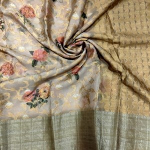 CHANDERI SILK FANCY SAREE